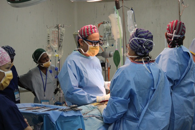 PNG theatre team in action