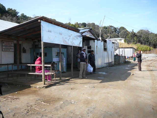 hospital building in Dadeldhura
