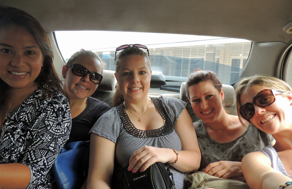 Christine, Nicole, Sarah, Elli & Carly