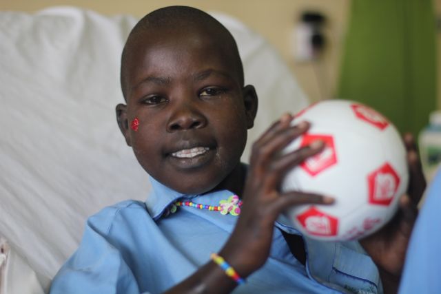 Rwandan cardiac patient Alice