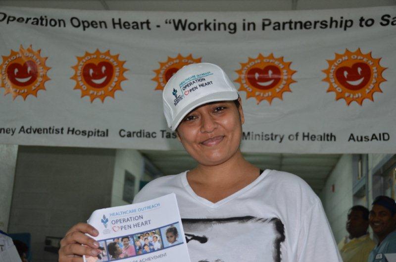 presentation of the educational certificates to local Fijian nurses