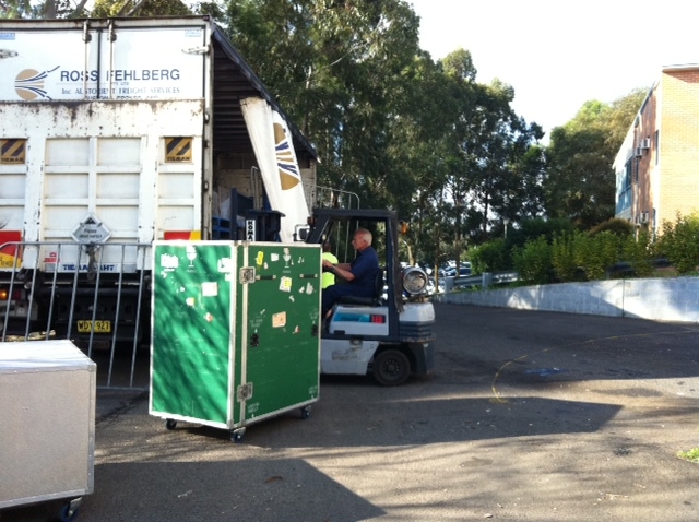 Freight leaving Sydney for Tonga