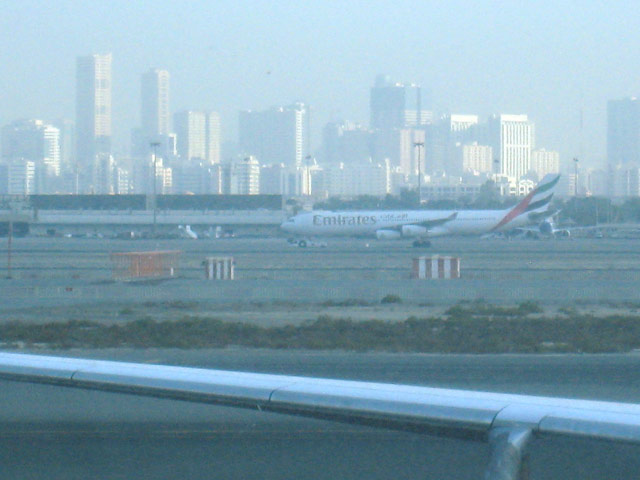 Dubai on route to Rwanda