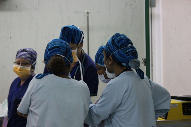 PNG theatre team in action