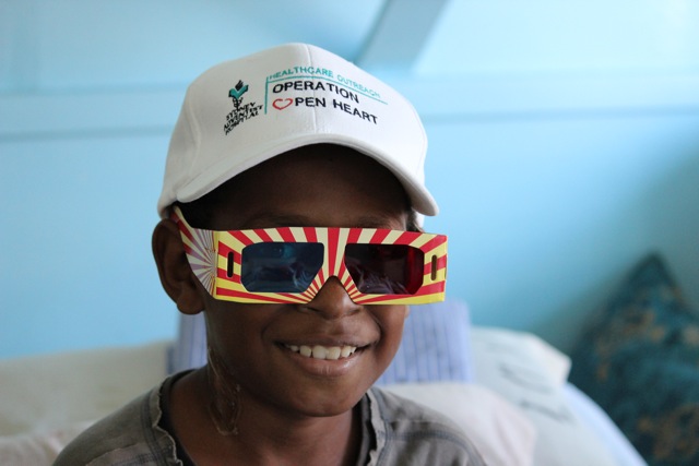 Fun on the childrens ward in PNG