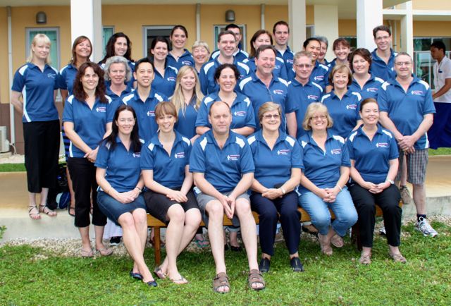 The Tongan heart team photo