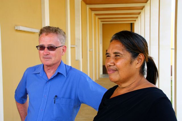 Past Tongan cardiac patients with some of the original team