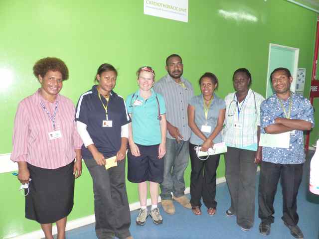 Rosie and the local physios