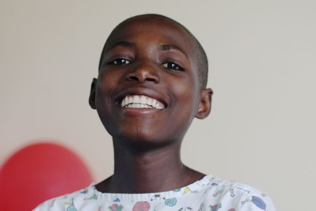 Rwandan cardiac patient Marie Grace