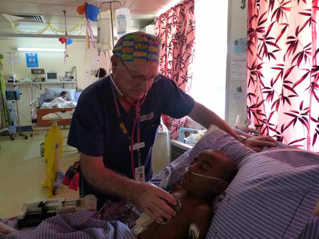 Uncle Matty in the ICU